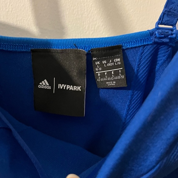 Ivy Park- size women’s L- Rodeo- glory blue gorgeous dress. NWT. - Picture 2 of 5